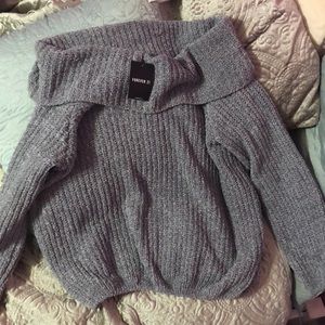 Size Medium off the shoulder sweater